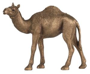 Artekko Artekko Animal Camel Επιτραπέζιο Διακοσμητικό Καμήλα Ρητίνη Μπρονζέ (23x8.5x18)cm 77097