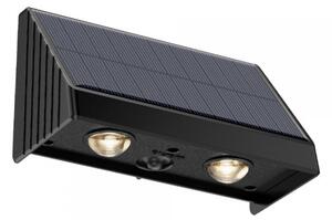 InLight Seneca-LED 2x0,5W 3000K Solar Outdoor Light in Black Color (80204711S)