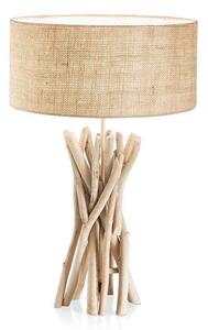 Φωτιστικό Επιτραπέζιο Driftwood 129570 40x52cm 1xE27 60W Beige Ideal Lux