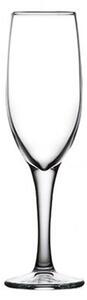 Moda champagne flute tempered 165cc h:18.3cm p/1200 flx12 sp440166k12