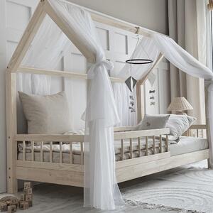 Κουρτίνα Οροφής Bianco Bed White Voile Luletto