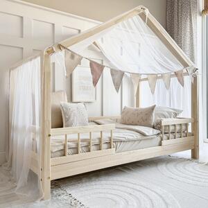 Κουρτίνα Οροφής House Bed White Voile Luletto