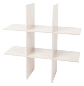 Ραφιέρα Τοίχου με διαστάσεις 55x20x55cm - Beige