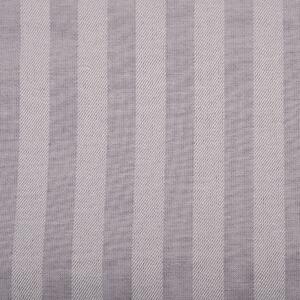 Σεντόνι Υπέρδιπλο Με Λάστιχο (160x200+25) Viopros Satin Stripe 850 Γκρι