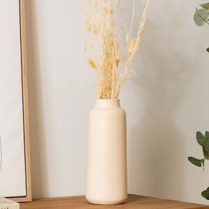 Διακοσμητικό Βάζο (Φ12x30) A-S Rily Beige 204291B