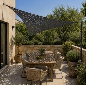 Πανί σκίασης τριγωνικό Camouflage X61500240 - 3.6x3.6x3.6m - Grey