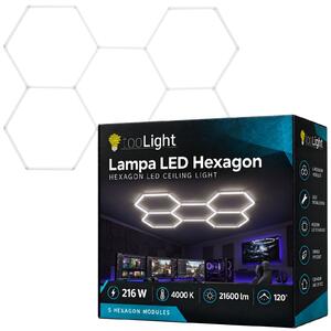 Φωτιστικό LED HEXAGON JNH051-H White