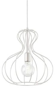 Φωτιστικό Οροφής Ampolla-1 194295 35x55/120cm 1xE27 60W White Ideal Lux