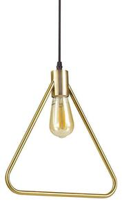 Φωτιστικό Οροφής Abc Triangle 207834 33,5x38/x24,7x12cm 1xE27 70W Gold Ideal Lux