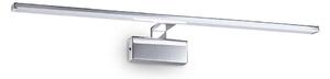 Φωτιστικό Τοίχου-Απλίκα Alma Led 224992 81x15x9cm 18W 3000K 2250lm Chrome Ideal Lux