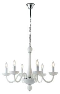 Φωτιστικό Οροφής Alfiere I-ALFIERE/6 BCO 6xE14 Φ74cm 178cm White Luce Ambiente Design