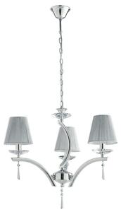 Φωτιστικό Οροφής Orchestra I-Orchestra/3 3xE14 Φ60cm 105cm Chrome Luce Ambiente Design