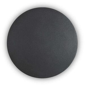 Φωτιστικό Τοίχου Cover Round 195759 20x5cm LED 11W 3000K Black Ideal Lux