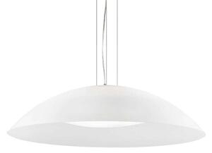 Φωτιστικό Οροφής Lena 052786 74x25/234cm 3xE27 60W White Ideal Lux