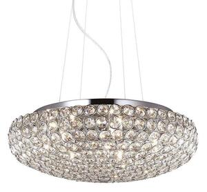 Φωτιστικό Οροφής King 087979 46x40/120cm 7xG9 40W Chrome Ideal Lux