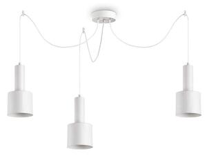 Φωτιστικό Οροφής Holly 231587 60x37/230x24cm 3xE27 60W White Ideal Lux