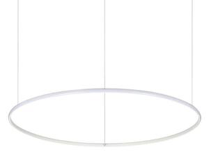 Φωτιστικό Οροφής Hulahoop 258751 100,5x17/212cm LED 46W 3000K White Ideal Lux