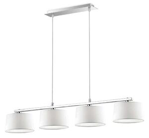 Φωτιστικό Οροφής-Ράγα Hilton 075495 93x22/100x18cm 4xG9 40W White Ideal Lux