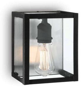 Φωτιστικό Τοίχου-Απλίκα Igor 092836 17x23x13,5cm 1xE27 60W Black Ideal Lux