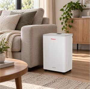 Αφυγραντήρας Ιnventor Iria IR-WF-12L με AI, Wi-Fi, λειτουργία στεγνώματος, χρονοδιακόπτη και ικανότητα αφύγρανσης 12 λίτρα / ημέρα - White