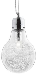 Φωτιστικό Οροφής Luce 033679 22x45/257,5cm 1xE27 60W Clear Ideal Lux