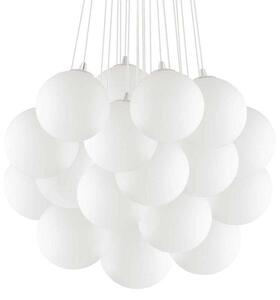 Φωτιστικό Οροφής Mapa Plus 140230 80x45/130cm 22xE14 40W White Ideal Lux