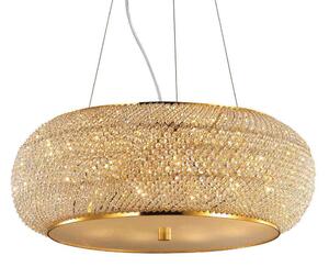 Φωτιστικό Οροφής Pasha' 082257 55x25/234cm 10xE14 40W Gold Ideal Lux