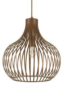 Φωτιστικό Οροφής Onion 205298 38x43,5/252,5cm 1xE27 60W Coffee Ideal Lux