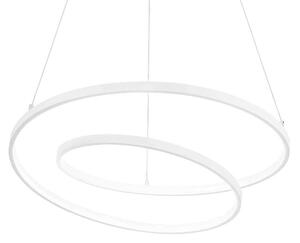 Φωτιστικό Οροφής Oz 253664 80x39/150cm LED 59W 3000K White Ideal Lux