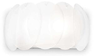 Φωτιστικό Τοίχου-Απλίκα Ovalino 038025 34x17x18cm 2xE27 60W White Ideal Lux