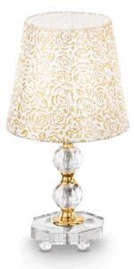 Φωτιστικό Επιτραπέζιο Queen 077734 20x36,5cm 1xE27 60W Gold Ideal Lux