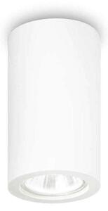 Φωτιστικό Οροφής-Σποτ Tower Round 155869 7x11cm 1xGU10 35W White Ideal Lux