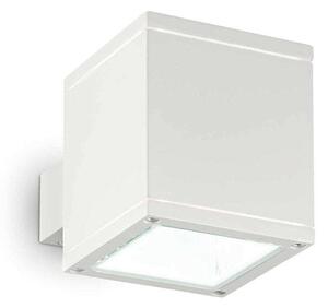 Φωτιστικό Τοίχου-Απλίκα Snif Square 144276 9x10x14cm 1xG9 40W IP44 White Ideal Lux