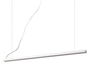 Φωτιστικό Οροφής-Ράγα V-Line 275369 110x9/200x3,4cm LED 20W 3000K White Ideal Lux