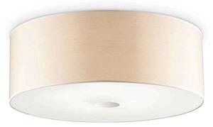 Φωτιστικό Οροφής-Πλαφονιέρα Woody 090900 50x18cm 4xE27 60W Beige Ideal Lux