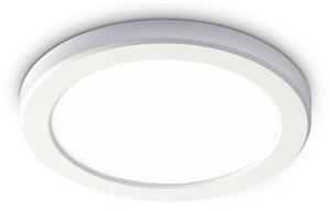 Φωτιστικό Οροφής - Πλαφονιέρα Aura Round 306346 22x1,8cm LED 20W 4000K 2000Lm White Ideal Lux