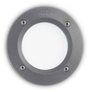 Φωτιστικό Τοίχου Χωνευτό Avenue Round 096568 13,5x8cm GX53 max 10W Grey Ideal Lux