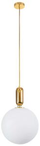 Φωτιστικό Οροφής Estetico 61493 Φ30x48cm 1xE27 Gold GloboStar