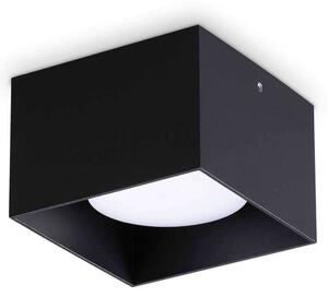 Φωτιστικό Οροφής - Σποτ Spike Square 317496 10x10x6,5cm 1xGX53 15W Black Ideal Lux