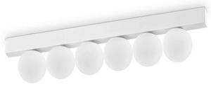 Φωτιστικό Οροφής - Ράγα Ping Pong 328256 43,5x6x9cm Led 1500lm 18W 3000K White Ideal Lux