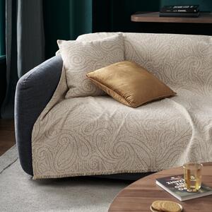 Ριχτάρι Πολυθρόνας (180x180) Gofis Home Ondine Beige 448/06
