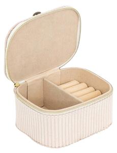 Μπιζουτιέρα Ταξιδίου (11x9x5.5) A-S Enya Beige 192948A
