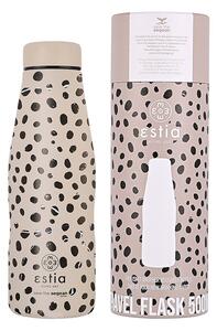 Μπουκάλι Θερμός 500ml Estia Save The Aegean Leopard Taupe 01-16630