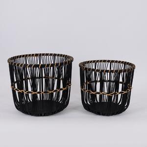 Καλάθια Αποθήκευσης (Σετ 2τμχ) Estheti 819-00362