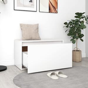 VidaXL Έπιπλο Χολ / Εισόδου Λευκό 80 x 40 x 45 εκ. από Επεξ. Ξύλο