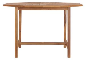 VidaXL Τραπεζαρία Κήπου 110 x 110 x 75 εκ. από Μασίφ Ξύλο Teak