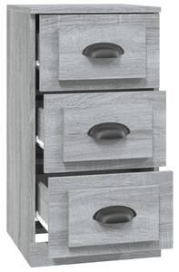VidaXL Συρταριέρα Γκρι Sonoma 36 x 35,5 x 67,5 εκ. Επεξεργασμένο Ξύλο