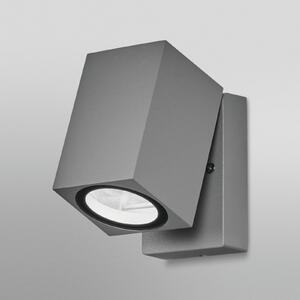 OSRAM Λάμπα εξωτερικού χώρου ENDURA CLASSIC CUBE, ασημί μέταλλο IP44, ρυθμιζόμενος, Μεταλλικό, Αλουμίνιο, σύγχρονο