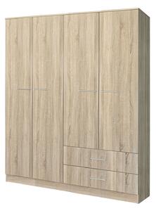 Ντουλάπα ArteLibre SASSA Φυσικό Μοριοσανίδα 120x50x195cm