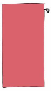 Πετσέτα Microfiber (90x170) Nef-Nef Homeware Vivid 20 Coral 200gsm